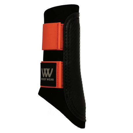 Woof Wear Club Brushing Boot  #colour_black-orange