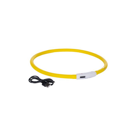 HKM Illuminated Collar For Dogs -Led- #colour_yellow