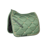 Back On Track Night Collection Dressage Saddle Pad #colour_olive
