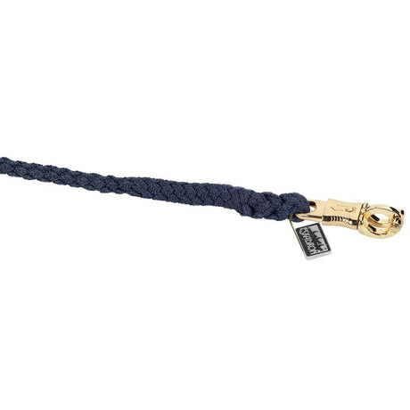 Eskadron Regular Brass Panic Hook Lead Rope #colour_night-blue