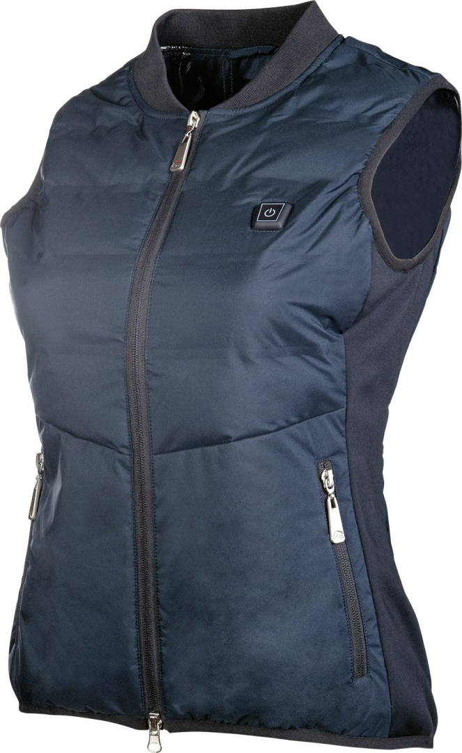 HKM Comfort Temperature Style Heating Vest #colour_deep-blue