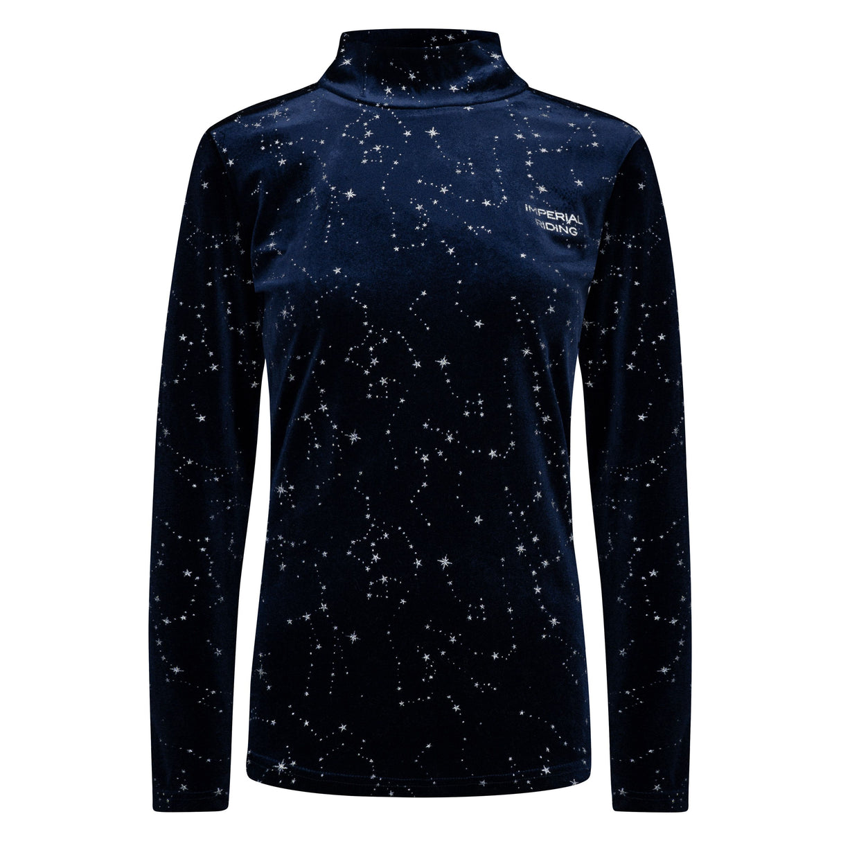 Imperial Riding Rolling Star Turtle Neck #colour_navy
